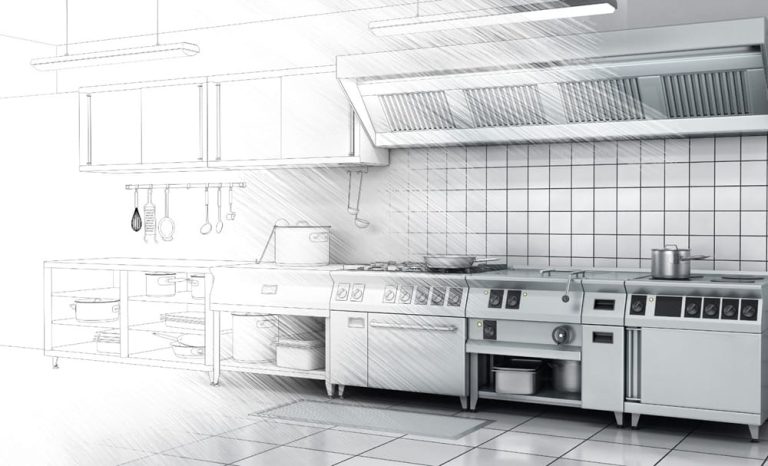 Cucina professionale completa