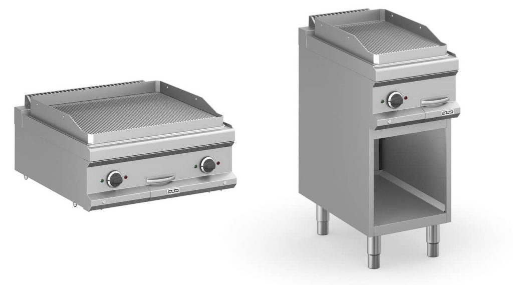 Fry top elettrici professionali