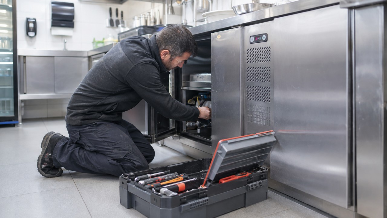manutenzione cucine industriali in ambiente professionale 2