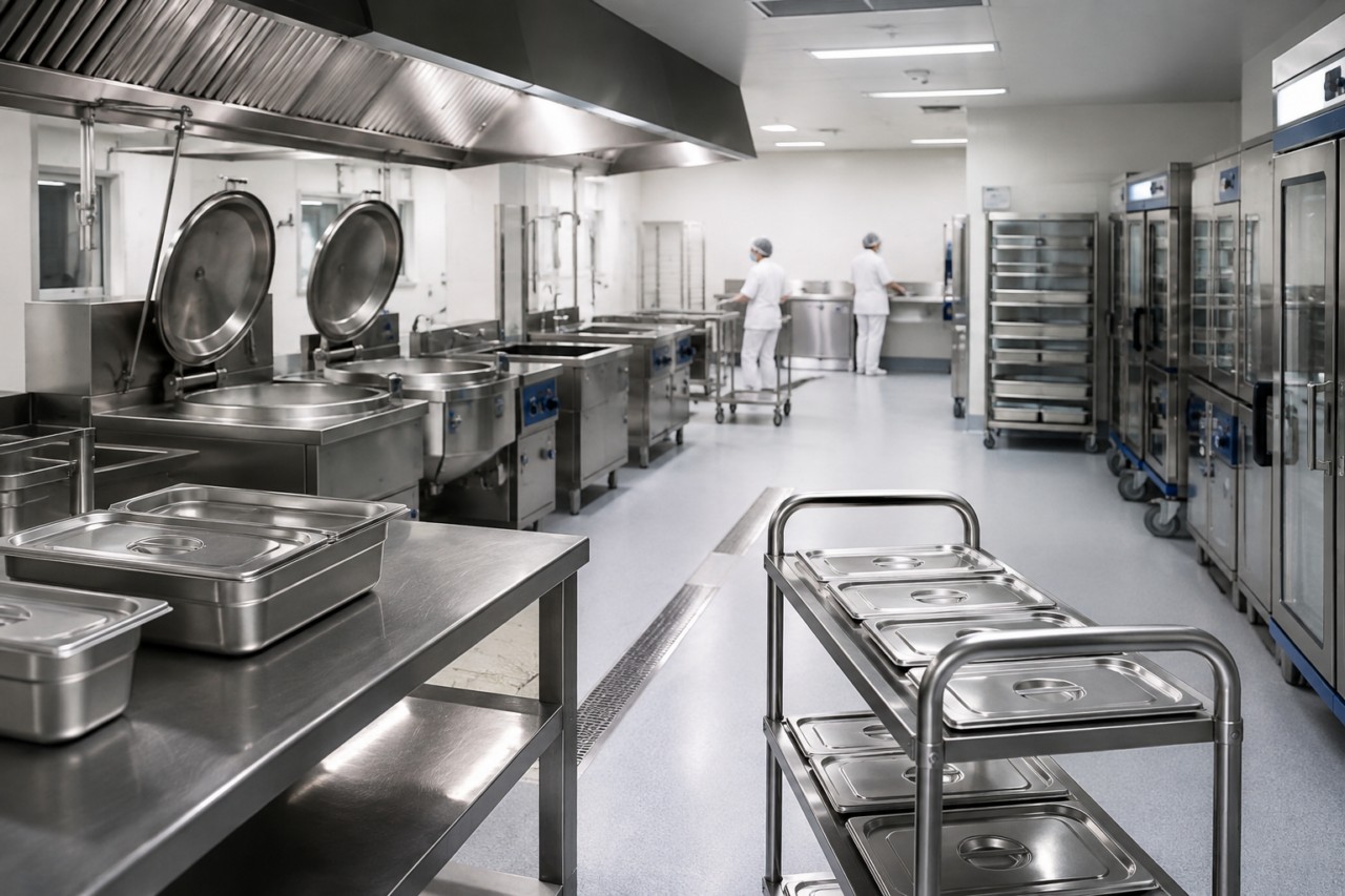 cucina ospedale professionale per ristorazione sanitaria