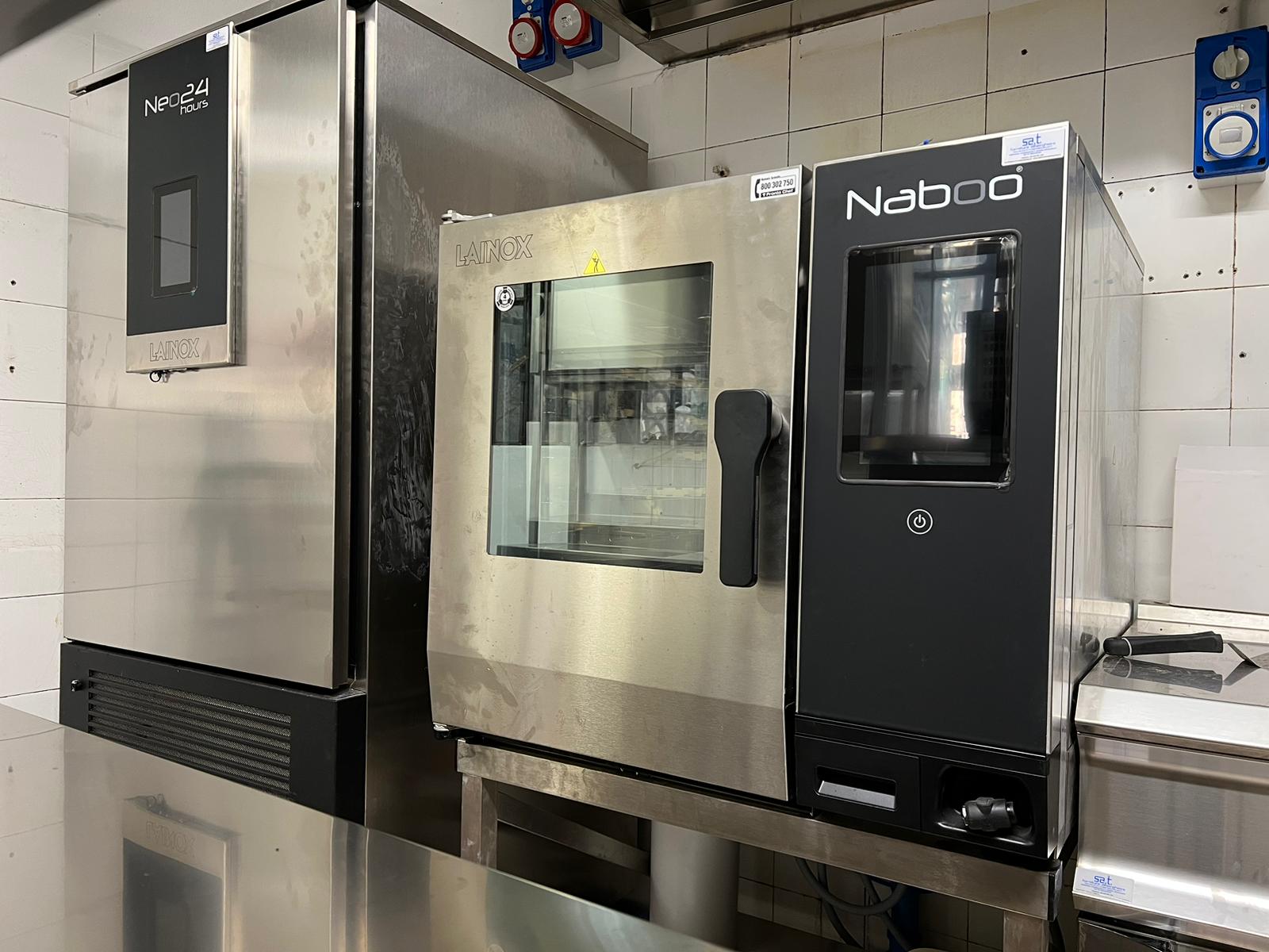 Cucina professionale con Lainox forni per ristorante 4