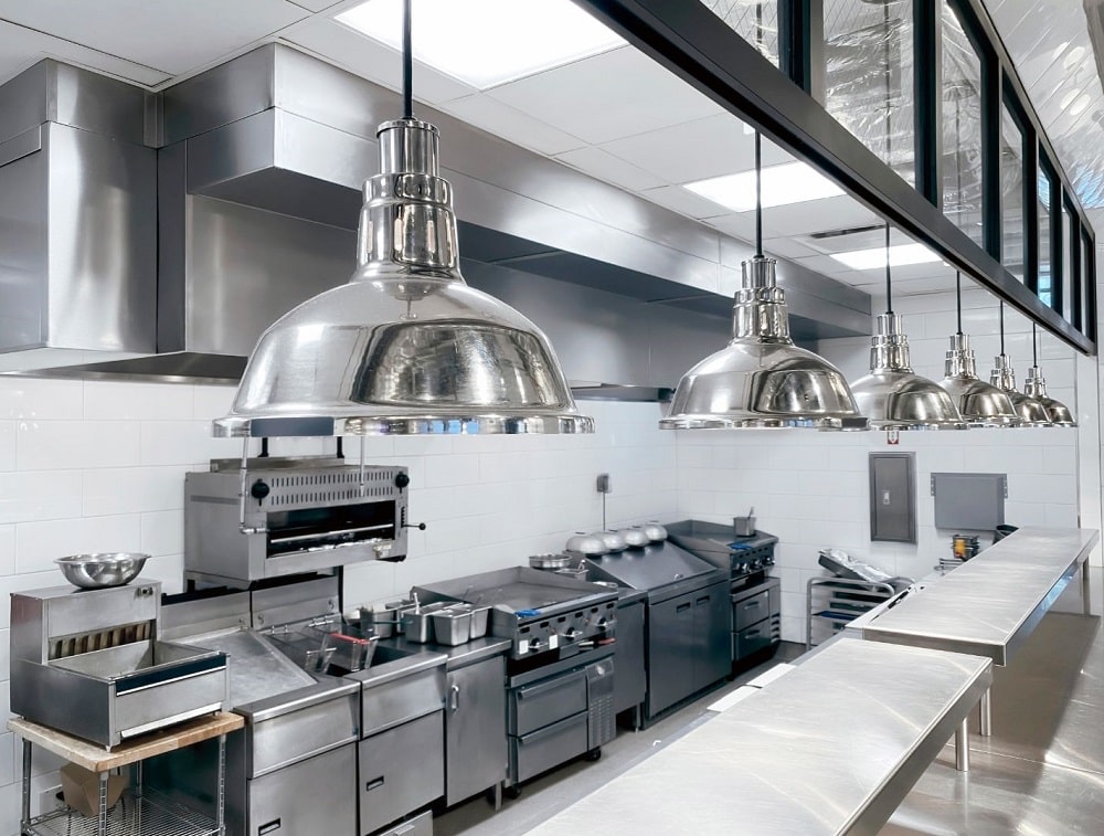 mobili acciaio inox per cucina professionale
